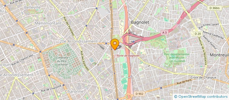 localisation de l'entreprise 847 919 602   PARIS