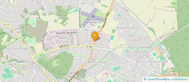 localisation de l'entreprise 847 921 517   CHELLES