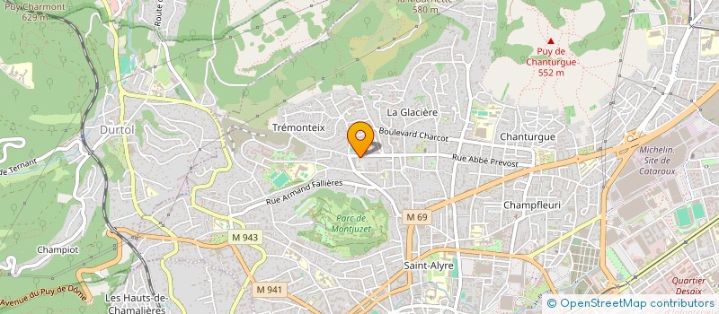 localisation de l'entreprise 847 937 331   CLERMONT-FERRAND