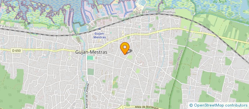 localisation de l'entreprise 847 952 728   GUJAN-MESTRAS