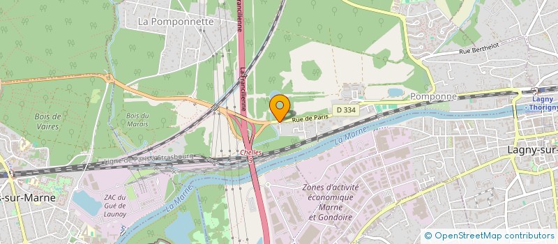 localisation de l'entreprise 847 955 648  à SAINT-MAUR-DES-FOSSES