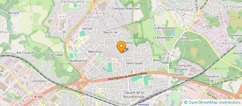 localisation de l'entreprise 847 965 217 à VANNES