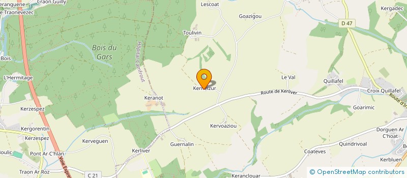 localisation de l'entreprise 847 971 140   HANVEC