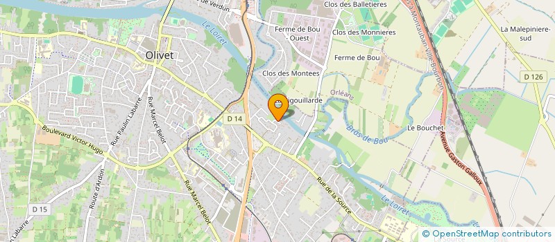 localisation de l'entreprise 847 983 137 à OLIVET