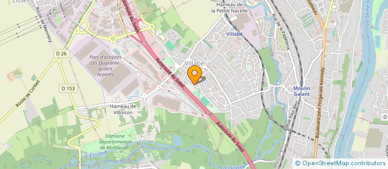 localisation de l'entreprise 848 003 943   VILLABE