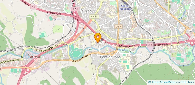 localisation de l'entreprise 848 008 561 à AUBAGNE