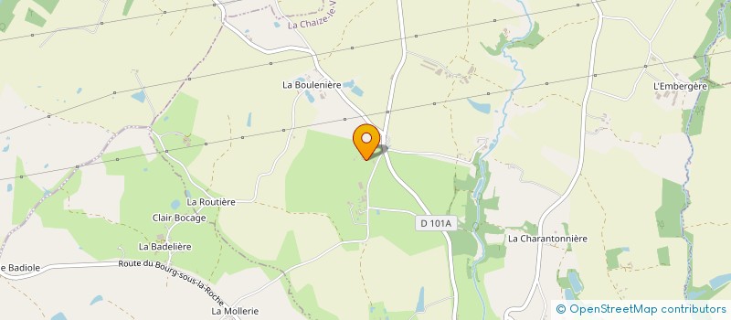 localisation de l'entreprise 848 028 452   LA CHAIZE-LE-VICOMTE