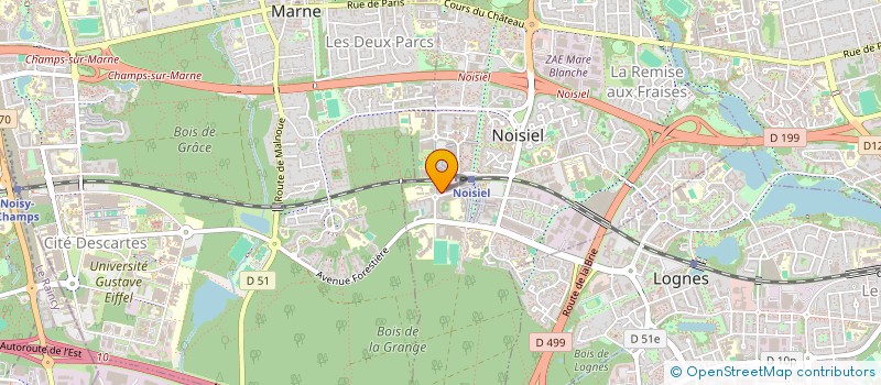 localisation de l'entreprise 848 034 880   NOISIEL