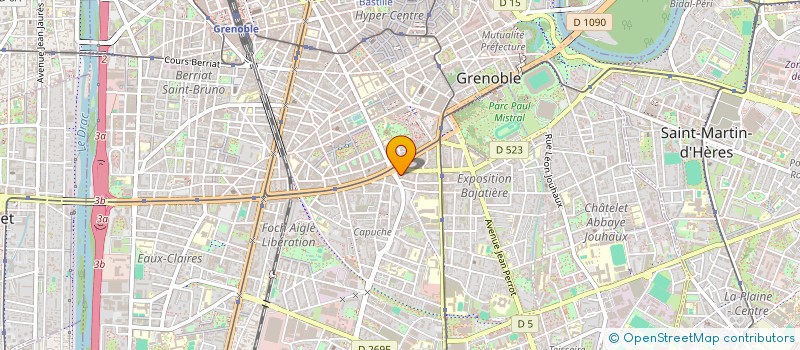 localisation de l'entreprise 848 037 412   CROLLES