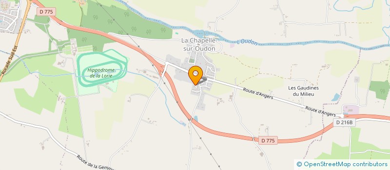 localisation de l'entreprise 848 041 604   SEGRE-EN-ANJOU BLEU