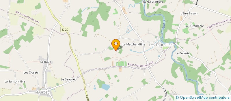 localisation de l'entreprise 848 049 656 à ATHIS-VAL DE ROUVRE