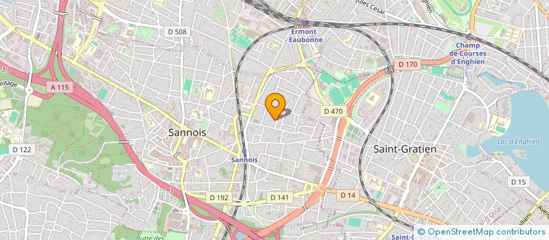 localisation de l'entreprise 848 051 207   SANNOIS