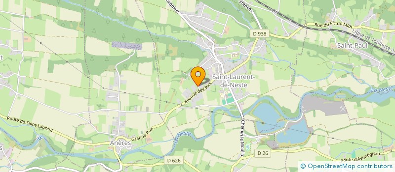 localisation de l'entreprise 848 071 130   SAINT-LAURENT-DE-NESTE