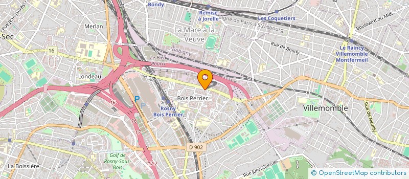 localisation de l'entreprise 848 075 495  à ROSNY-SOUS-BOIS