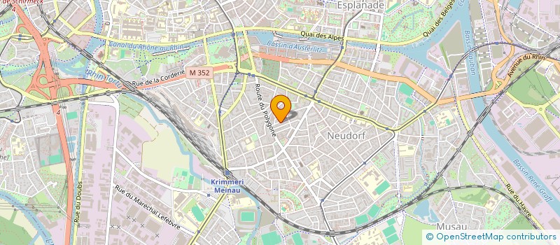 localisation de l'entreprise 848 083 341 à STRASBOURG