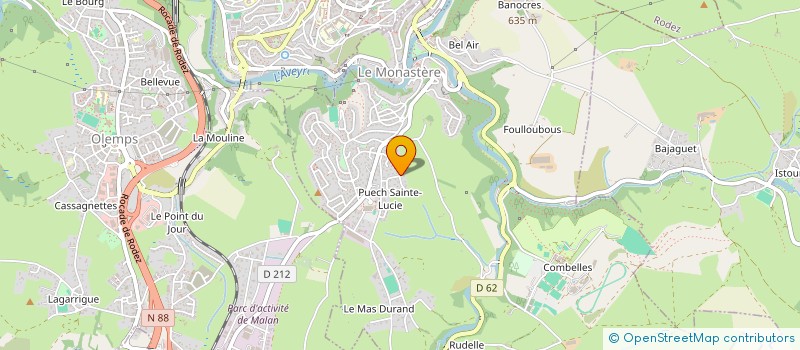 localisation de l'entreprise 848 084 968   LE MONASTERE