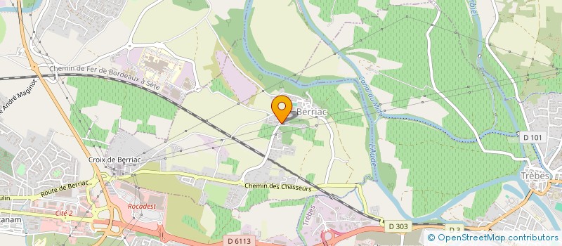 localisation de l'entreprise 848 090 239   BERRIAC