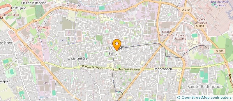 localisation de l'entreprise 848 101 937   TOURS