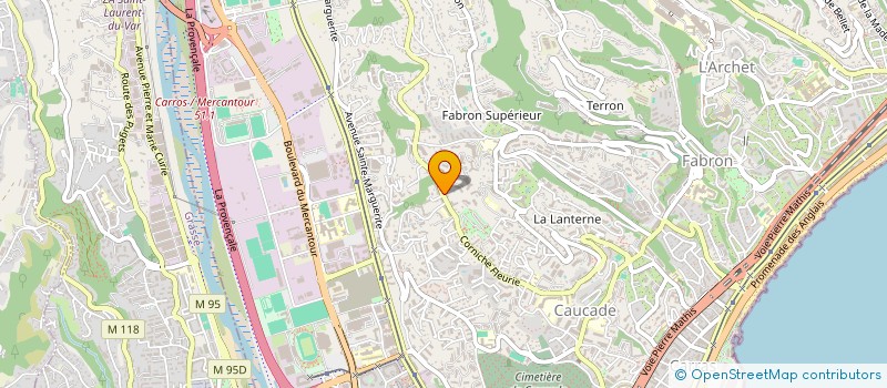 localisation de l'entreprise 848 108 668   NICE