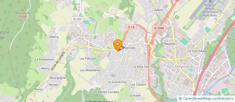 localisation de l'entreprise 848 111 993   CHAVANOD