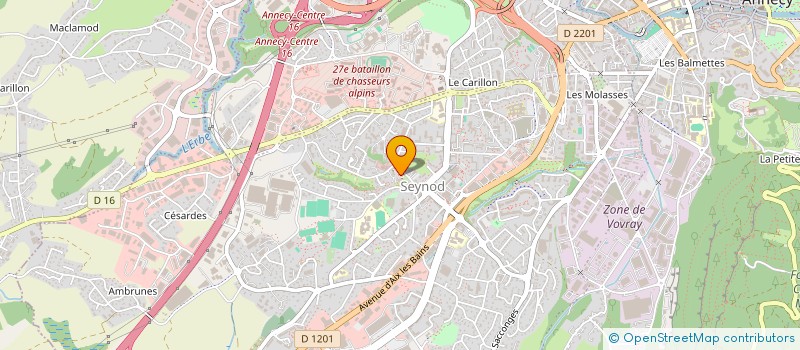 localisation de l'entreprise 848 120 903  à ANNECY