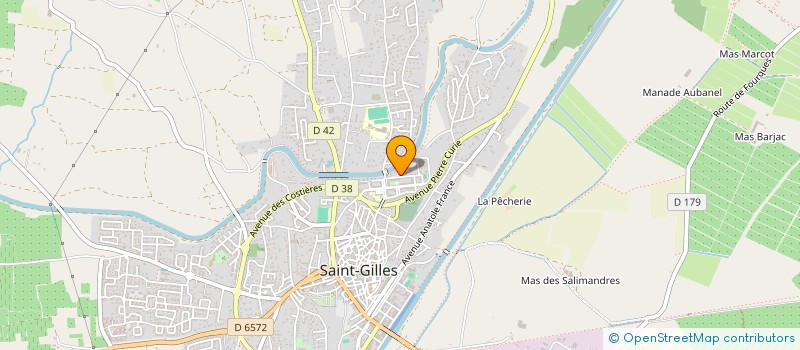 localisation de l'entreprise 848 122 909   SAINT-GILLES