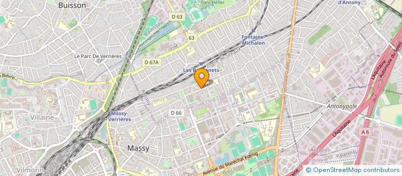 localisation de l'entreprise 848 142 717  à ANTONY