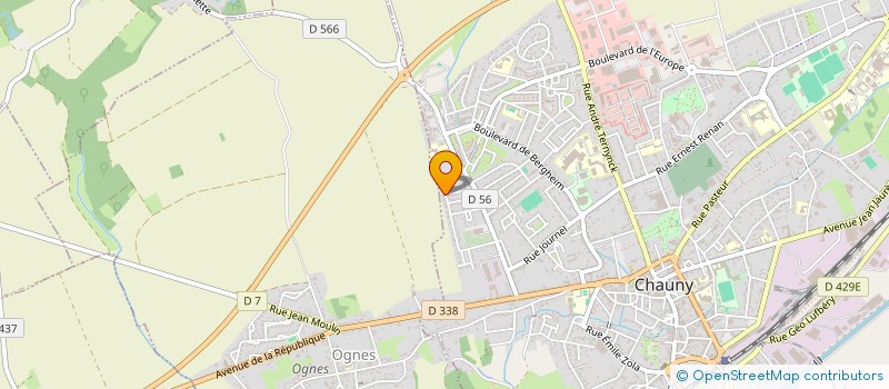 localisation de l'entreprise 848 152 864   TERGNIER