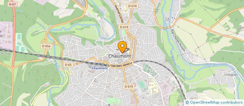 localisation de l'entreprise 848 156 063 à CHAUMONT