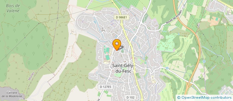 localisation de l'entreprise 848 157 913 à SAINT-GELY-DU-FESC