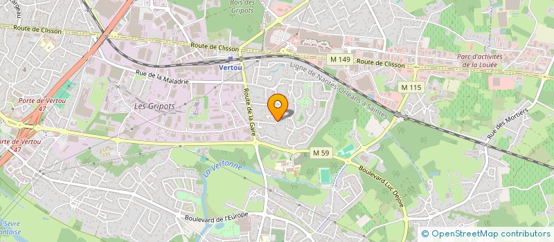 localisation de l'entreprise 848 161 931   NANTES