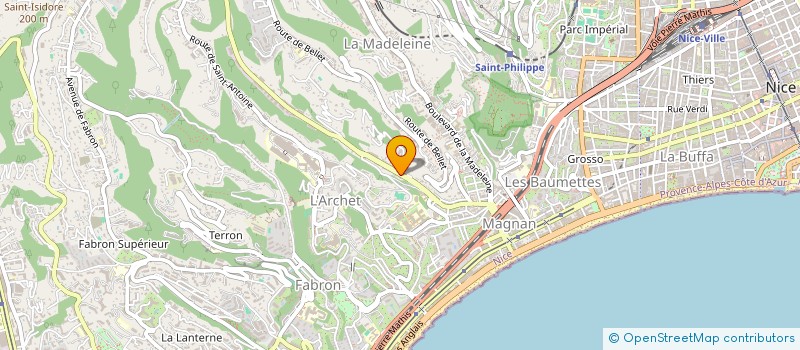 localisation de l'entreprise 848 162 822   NICE