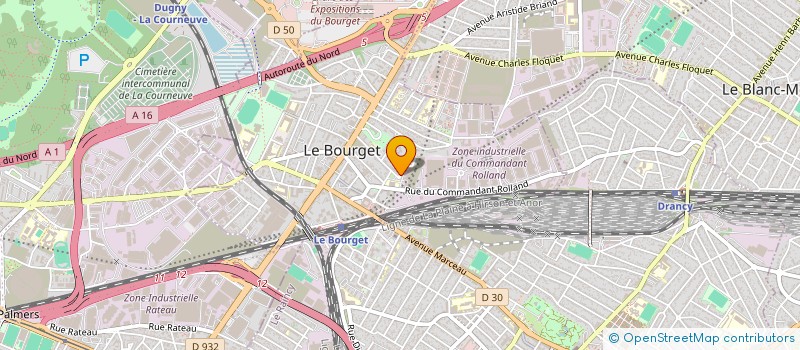 localisation de l'entreprise 848 177 432 à LE BOURGET