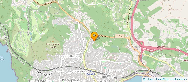 localisation de l'entreprise 848 180 840   BANDOL