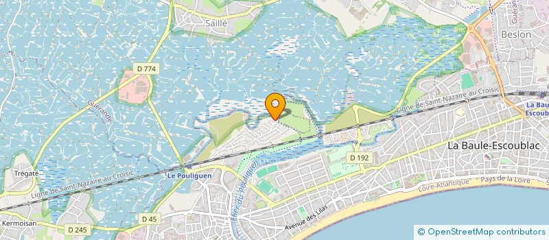 localisation de l'entreprise 848 181 426  à LE POULIGUEN