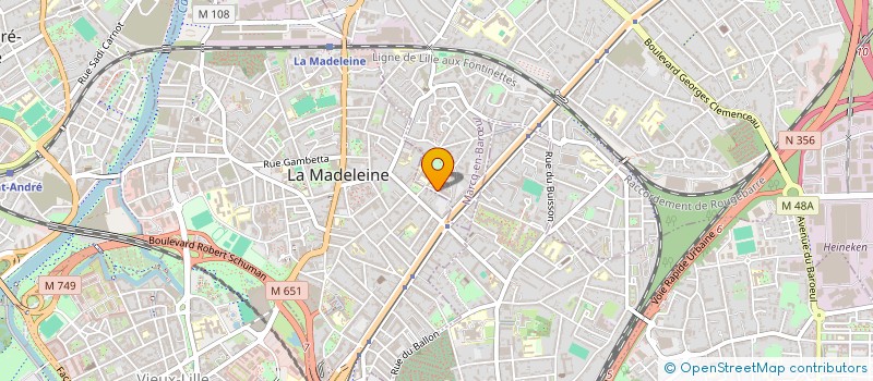 localisation de l'entreprise 848 192 456 à MARCQ-EN-BAROEUL