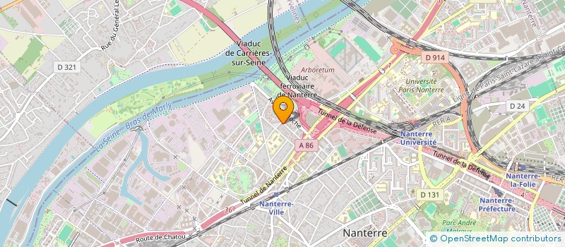 localisation de l'entreprise 848 197 950   NANTERRE