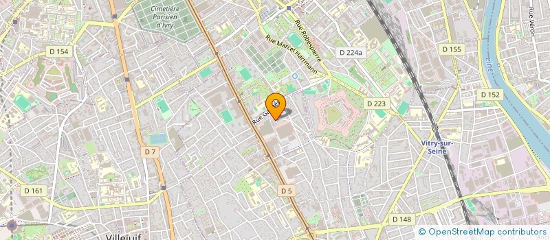 localisation de l'entreprise 848 205 498   VITRY-SUR-SEINE