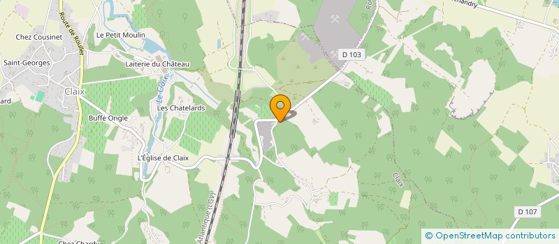 localisation de l'entreprise 848 208 146   CLAIX