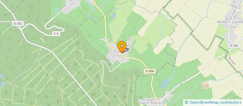 localisation de l'entreprise 848 210 050   THILLOT