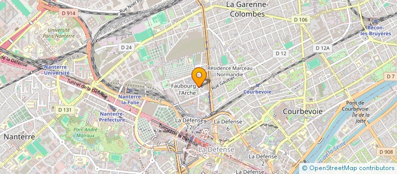 localisation de l'entreprise 848 243 614 à COURBEVOIE