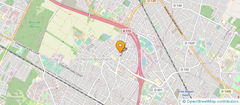 localisation de l'entreprise 848 244 372   LE PLESSIS-BOUCHARD