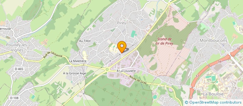 localisation de l'entreprise 848 245 361   PIREY