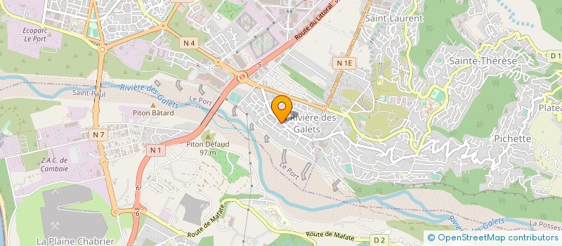 localisation de l'entreprise 848 249 025 à SAINT-PAUL