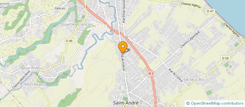 localisation de l'entreprise 848 249 405 à SAINT-ANDRE
