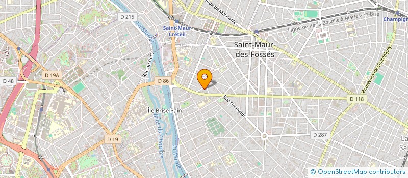 localisation de l'entreprise 848 250 403  à SAINT-MAUR-DES-FOSSES