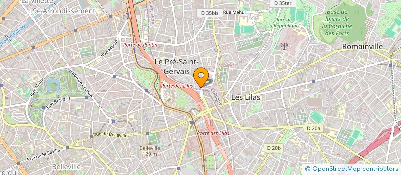 localisation de l'entreprise 848 255 170   COURBEVOIE