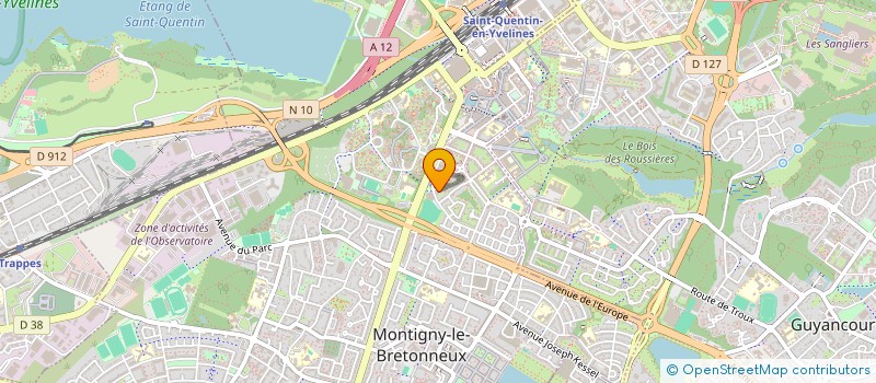 localisation de l'entreprise 848 255 428   MONTIGNY-LE-BRETONNEUX