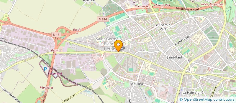 localisation de l'entreprise 848 290 524  à CAEN