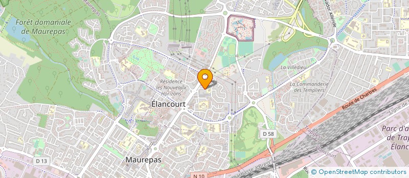 localisation de l'entreprise 848 293 874  à ELANCOURT